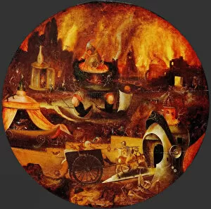 The Hell, ca 1545. Artist: Patinier (Herri met de Bles), Henri, de (1510-1550)