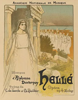 Late 19th Century Prints: Helle, 1896. Creator: Theophile Alexandre Steinlen (Swiss, 1859-1923)