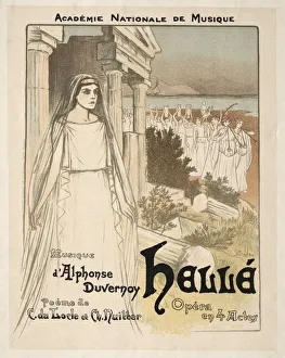Théophile Alexandre Steinlen Swiss Prints: Helle - Opera en 4 actes, 1896. Creator: Theophile Alexandre Steinlen (Swiss