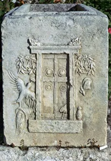 Detail of a Hellenistic sarcophagus