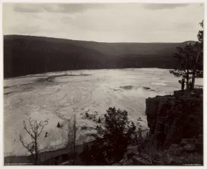 Hells Half Acre, Prismatic Springs, c. late 1880s. Creator: Frank Jay Haynes (American