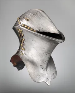 Rivet Prints: Helm for the Joust of Peace (Stechhelm), German, probably Nuremberg, ca. 1500