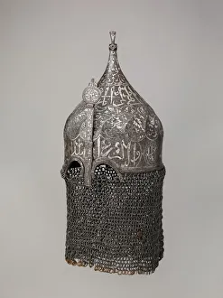 Helmet with Aventail, Turkish, in the style of Turkman armour, late 15th-16th century Helmet with Aventail, Turkish, in the style of Turkman armour, late 15th-16th century
