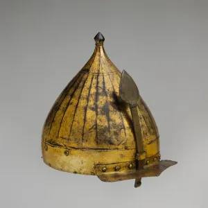 Conical Prints: Helmet, Turkish, late 16th century. Creator: Unknown