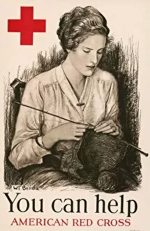 You can help - American Red Cross, 1918. Creator: Benda, Wladyslaw Theodor (1873-1948)