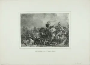 Help the canteen manager!, 1835. Creator: Auguste Raffet
