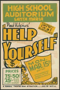 Money Bag Prints: Help Yourself, [193-]. Creator: Unknown
