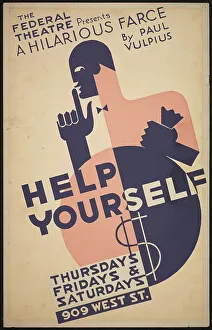 Money Bag Prints: Help Yourself, [193-]. Creator: Unknown
