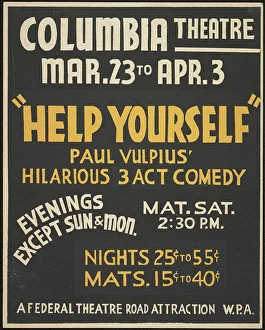 Ladislas Fodor Prints: Help Yourself, San Francisco, 1937. Creator: Unknown