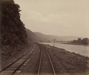 Hemlock Run Curve, Near Towanda, c. 1895. Creator: William H Rau