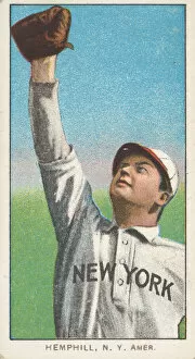 Hemphill, New York, American League, from the White Border series (T206) for the Americ
