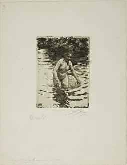 Hemulå II, 1906. Creator: Anders Leonard Zorn