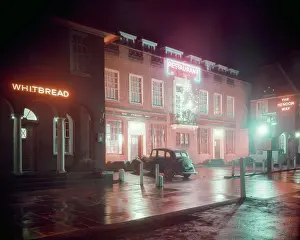 Misty Prints: The Hendon Way Restaurant, London, c1955. Creator: Arthur Charles Kirby Ware