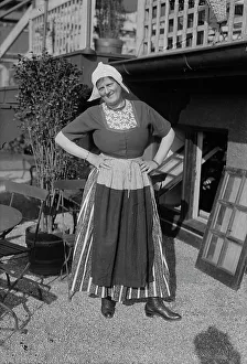 Hands On Hips Prints: Hendrika Van Der Flier [in Dutch costume]