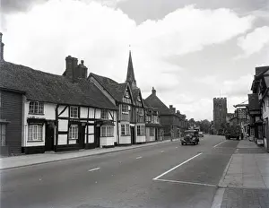 Warwickshire Prints: Henley-in-Arden, Warwickshire, c1955. Creator: Arthur Charles Kirby Ware