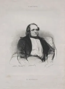 Paul Gavarni French Prints: Henri (Bonaventure) Monnier, 1840. Creator: Paul Gavarni (French, 1804-1866)