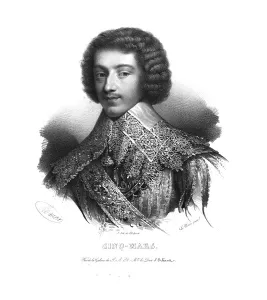 Conspirator Prints: Henri Coiffier de Ruze, Marquis of Cinq-Mars, (c1820s). Artist: Maurin