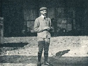Brett Gallery: Henri Farman, French aircraft designer, constructor and pilot, c1910 (1933). Artist: Flight Photo