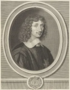 Phillippe De Champaigne Prints: Henri de Guenegaud, ca. 1654. Creator: Robert Nanteuil