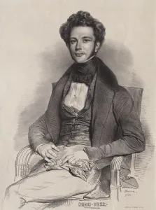 Henri Herz, Pianist, 1832. Creator: Achille Deveria (French, 1800-1857)