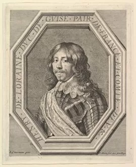 Lorraine Gallery: Henri II de Lorraine, duc de Guise. Creator: Jean Morin
