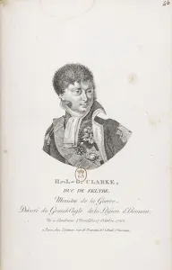 Henri-Jacques-Guillaume Clarke, comte d Hunebourg, duc de Feltre (1765-1818), 1810