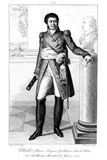 Henri Jacques-Guillaume Clarke (1765-1818), duc de Feltre and Marshal of France, 1839.Artist: Julien Leopold Boilly