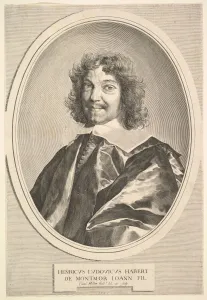 Man Of Letters Prints: Henri-Louis Habert de Montmor, 1640. Creator: Claude Mellan