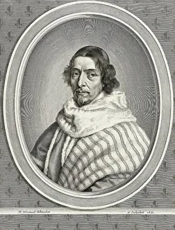 Nanteuil Robert Prints: Henri de Mesmes, 1650. Creator: Robert Nanteuil