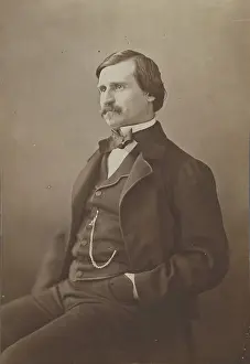 Henri Nicolle, homme de lettres, 1860-1861. Creator: Nadar