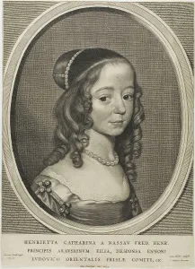 Cornelis Visscher Prints: Henrietta Catharina of Nassau, n.d. Creator: Cornelis de Visscher