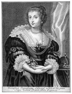 Henriette Marie De Bourbon Prints: Henrietta Maria of France, Queen Consort of King Charles I of England