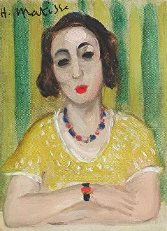 Henriette, robe jaune, 1923. Creator: Matisse, Henri (1869-1954)