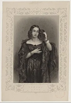 Don Giovanni Prints: Henriette Sontag in opera Don Giovanni by Wolfgang Amadeus Mozart