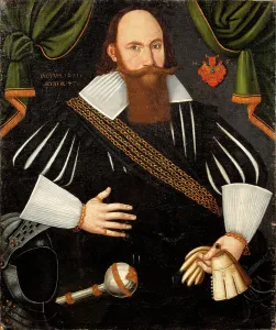 Gold Chain Prints: Henrik Fleming, 1584-1650. Creator: Jacob Heinrich Elbfas