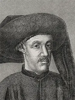 Duke Prints: Henrique of Portugal, known as Henry the Navigator, (1394-1460)... 1892. Creator: Unknown