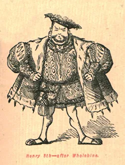 Gilbert Abbott A Gallery: Henry 8th - after Wholebine, 1897. Creator: John Leech