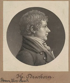 Henry Alexander Scammell Dearborn, 1806. Creator: Charles Balthazar Julien Fé Henry Alexander Scammell Dearborn, 1806. Creator: Charles Balthazar Julien Fé