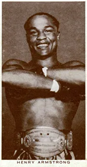 Fighter Prints: Henry Armstrong, American boxer, 1938