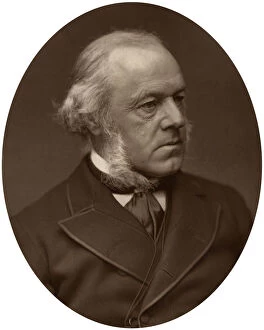 Liberalism Collection: Henry Austin Bruce, 1st Baron Aberdare, statesman, 1882.Artist: Lock & Whitfield