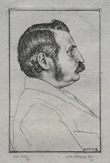 Henry Austin Dobson, No. 2, 1894. Creator: William Strang (British, 1859-1921)