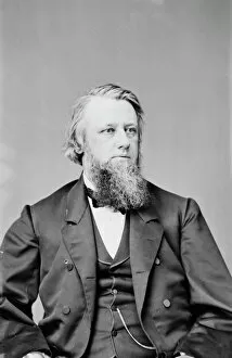 Lawmaker Gallery: Henry Bowen Anthony of Rhode Island, between 1855 and 1865. Creator: Unknown