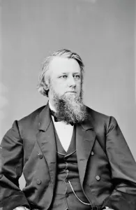 Newspaper Editor Prints: Henry Bowen Anthony of Rhode Island, between 1855 and 1865. Creator: Unknown