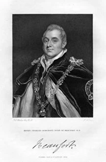 Phillips Gallery: Henry Charles Somerset, Duke of Beaufort, 1829. Artist: Thomas Phillips