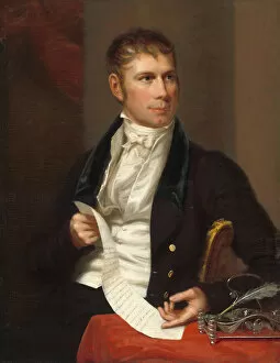Charles Bird King Gallery: Henry Clay, 1821. Creator: Charles Bird King