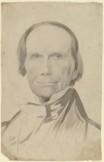 Clay Henry Prints: Henry Clay, c. 1840. Creator: Charles Wesley Jarvis