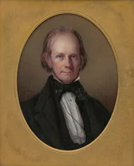 Clay Henry Gallery: Henry Clay, ca. 1845. Creator: Savinien Edme Dubourjal