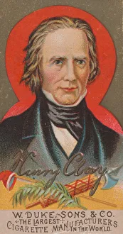 Henry Clay, from the series Great Americans (N76) for Duke brand cigarettes, 1888. 1888