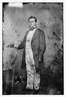 American Civil War Gallery: Henry Cornelius Burnett of Kentucky, between 1855 and 1865. Creator: Unknown