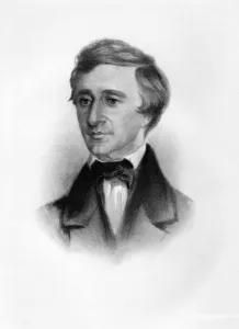 Henry David Thoreau, pub. c1854. Creator: Samuel Worcester Rowse (1822 - 1901)